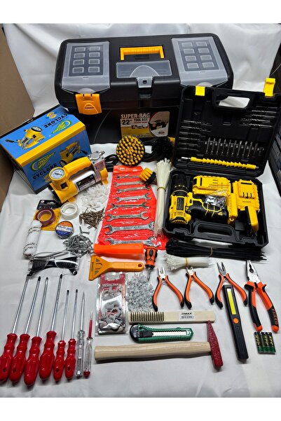 DİBA AVM 676 PARÇA DOLU DOLU TAKIM ÇANTASI AVADANLIK TAMİR SETİ