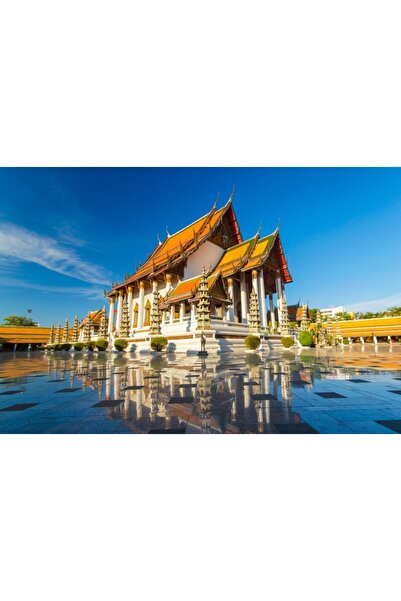 media Tablou canvas City88 Templu Bangkok Thailanda, 45 x 30 cm