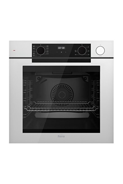 Ferre QEP64CB New Steamart&Fryart Serisi Buharlı Beyaz Ankastre Fırın (0+9 Fonksiyon)