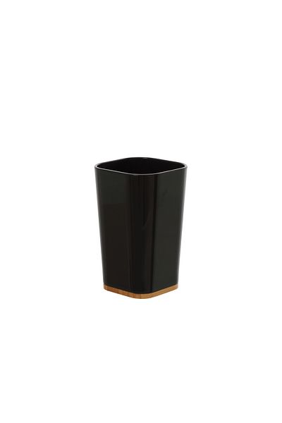 Feridras toothbrush holder, Bamboo, Black
