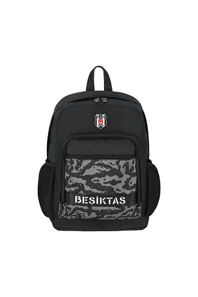 Beşiktaş Original Licensed Column Detailed Backpack, School Bag, Sports Bag 25315