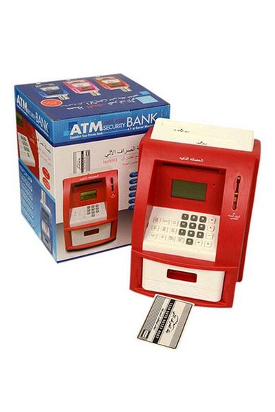 BabyCara Safe Mini Electronic Atm Bank Machine Toy Durable Sturdy For Saving Money