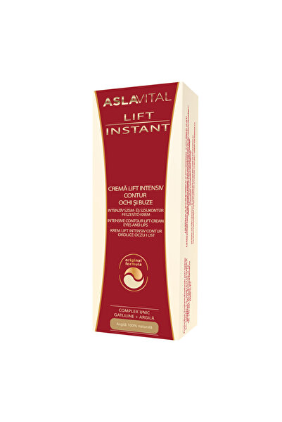 ASLAVİTAL Crema lift intensiv contur ochi si buze Aslavital, 15 ml