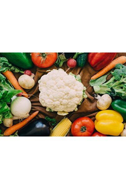 media Tablou canvas Food7 - legume si fructe, 45 x 30 cm