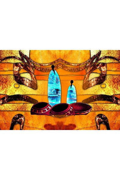 media Tablou canvas Africa retro vintage arta95, 105 x 70 cm