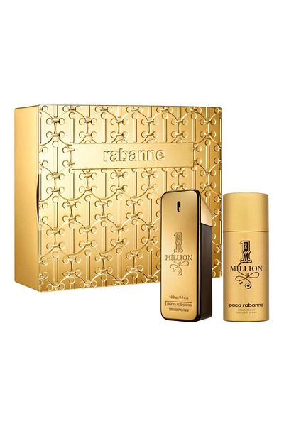 Paco Rabanne Paco Rabanne 1 Million Gift Set Eau de Toilette for Men, 100 ml + Deodorant spray, 150 ml