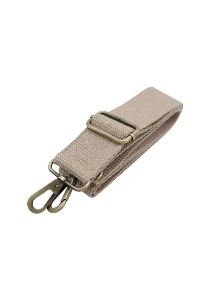 Anatolia Beige Cotton Adjustable Bag Shoulder Strap 4cm X 120 cm