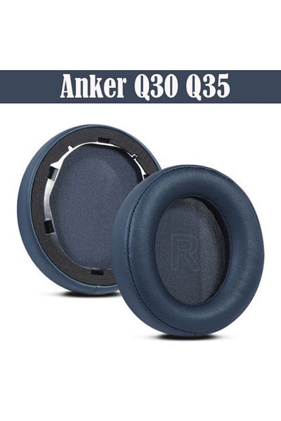 Choice B for Q30 Q35 Replacement Protein Ear Pads for Anker Soundcore Life Q10 Q20 Q30 Q35 Headphones Soft