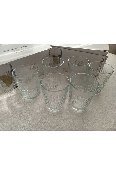 Paşabahçe 520302 Rain 6-Piece Water Drinking Cup 250 Cc