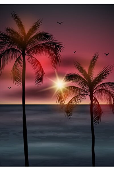 media Tablou canvas Palmier3, 70 x 105 cm