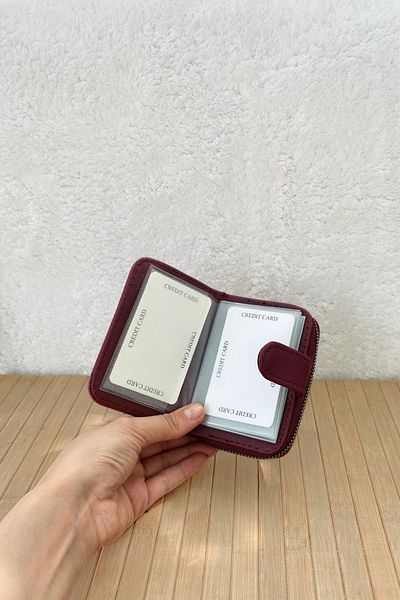 Mazel Design Women's Zippered and Snap Card Holder Wallet