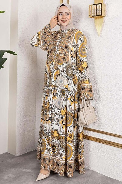 ORCHID Φαρδύ μανίκι Τζιλάτικο φόρεμα VISON