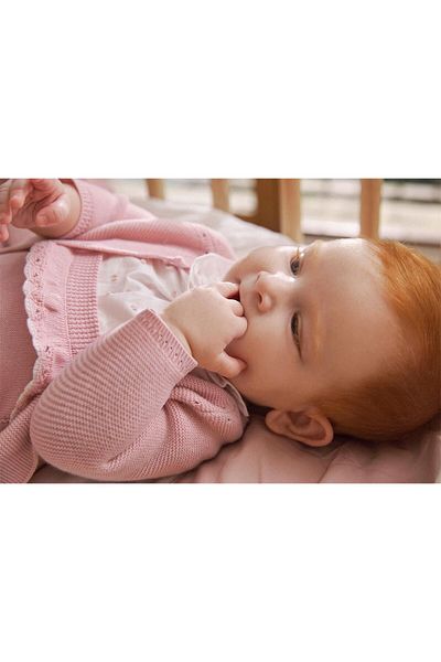 MAYORAL Baby Girl Knitted Cardigan Pink 1307