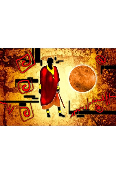 media Tablou canvas Africa retro vintage arta49, 75 x 50 cm