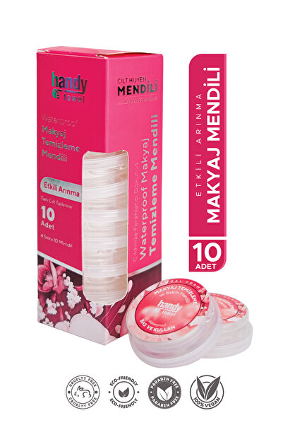 Makyaj Temizleme & Cilt Bakım Mendili 10 Adet