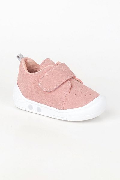 Süperland First Step Orthopedic Baby Girl Pink Lighted Children's Shoes
