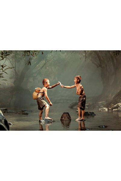 media Tablou canvas People13, 90 x 60 cm