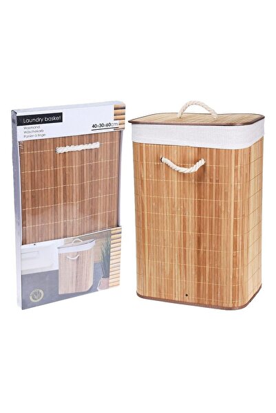 Excellent Cos de rufe din bambus 72 l