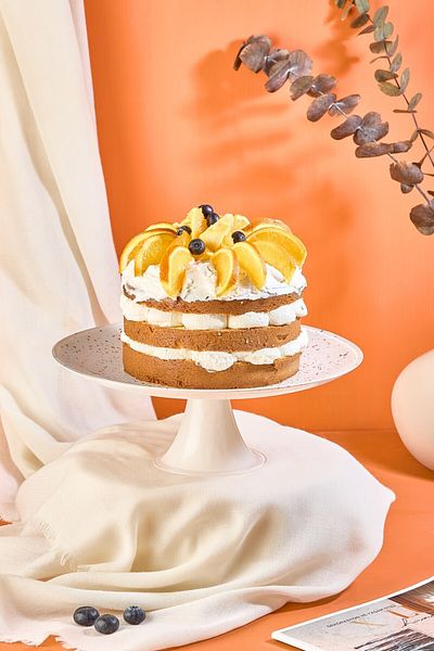 Lora Bianca Punti Pedestal Cake/Cake/Dessert Presentation Stand 28 cm