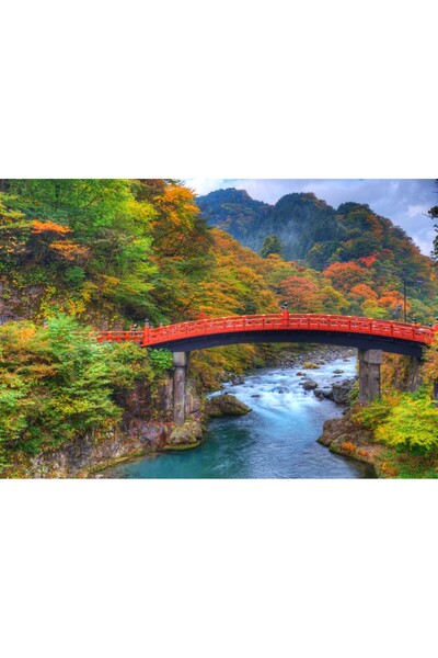 media Tablou canvas Pod, padure, toamna, 45 x 30 cm