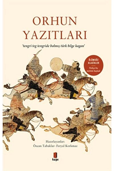 Kapı Yayınları Orhun Yazıtları - Özcan Tabaklar 9786057838971