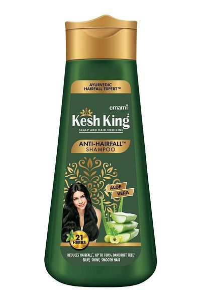 kesh king Anti Hair Fall Shampoo with Aloe & Ayurvedic 21 Herbs - 200 ml