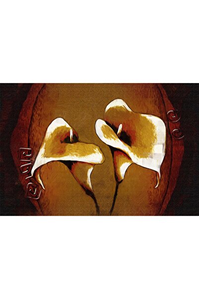 media Tablou canvas Flori, vintage, abstract, arta14, 45 x 30 cm