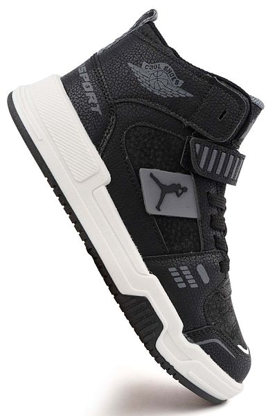 KOCAMANLAR Cool King Jorans - Pantofi ortopedici unisex pentru copii, cu vârf înalt, negru