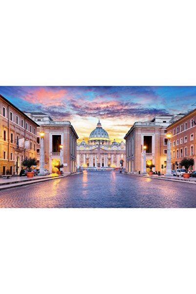 media Tablou canvas Vatican, rasarit de soare, 60 x 40 cm