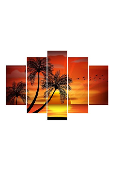 media Tablou multicanvas 5 piese Natura 9, 150 x 105 cm
