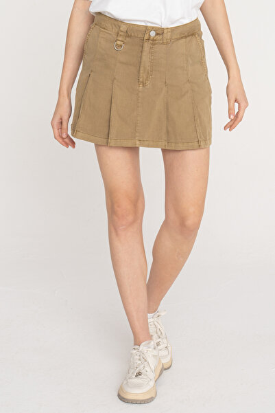 Jack & Jones Women's Mini Length Pleated Skirt - Alexia