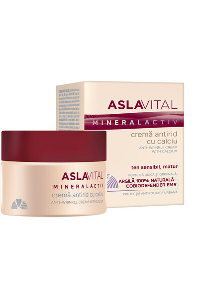 ASLAVİTAL Crema antirid cu calciu Aslavital, 50 ml