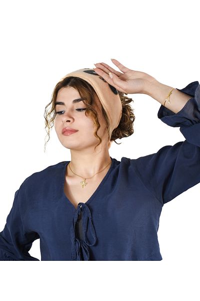 Özgüner Oyuncak رباط شعر صوف للنساء |   مناسبة للاستخدام في الشتاء وتنظيف المكياج