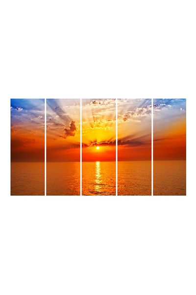 media Multicanvas painting, 5 pieces Natura 7, 150 x 85 cm