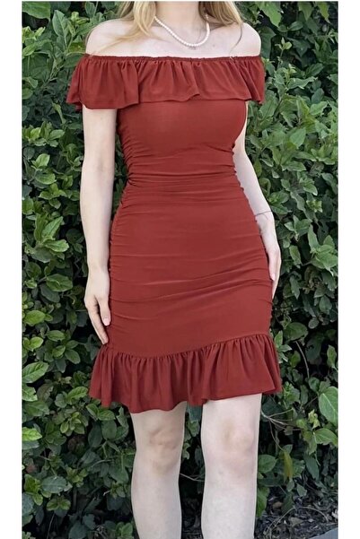 rose tml giyim Women's Madonna Collar Draped Dress