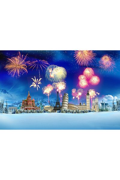 media Canvas painting Celebration on Earth, 60 x 40 cm