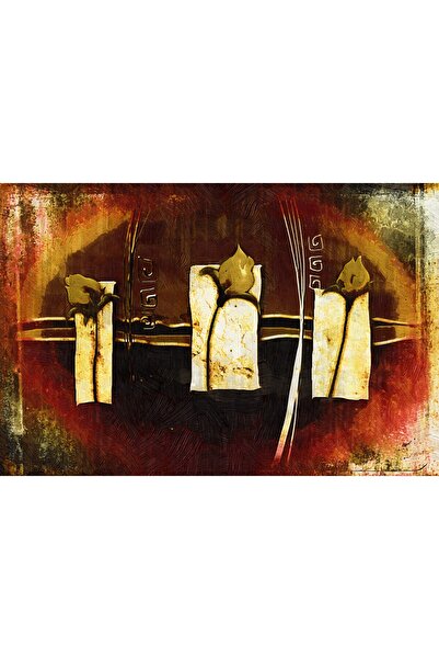 media Tablou canvas Flori, vintage, abstract, arta16, 105 x 70 cm