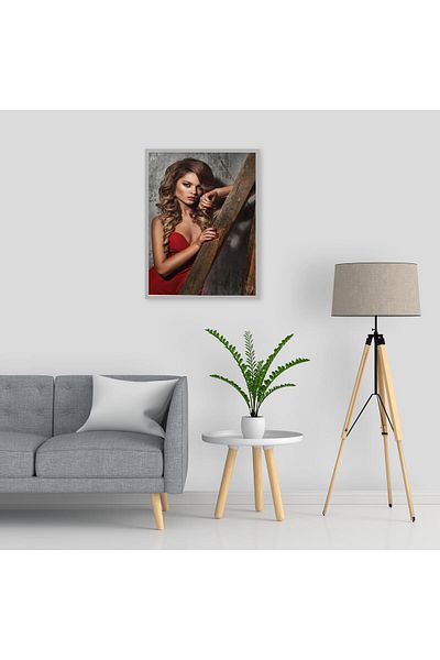 media Canvas painting Portrait22, 70 x 105 cm
