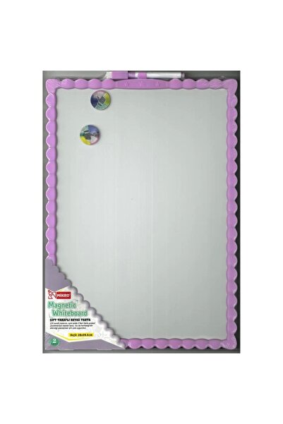 Mikro MİKRO JL-117 MAGNETİC ÇİFT TARAFLI BEYAZ YAZI TAHTASI 28x39.5cm