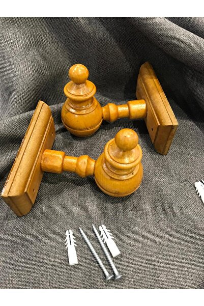 özdeğer home rustik ayak başlık perde askı ayağı rustik başlığı ahşap model m...