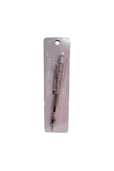 Tombow MONO GRAPH MEKANİK KURŞUN KALEM 0.5MM PASTEL GLASS- CAM PEMBE DPA-149D