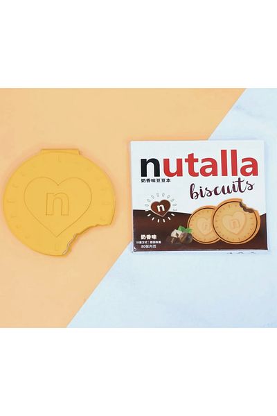 happystoretr Biscuit Chocolate Fragrance Silicone Cover Notepad