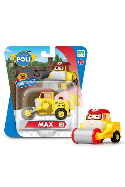 Robocar Poli Roı Toys Metal Vehicle Character Figures - Max 83176