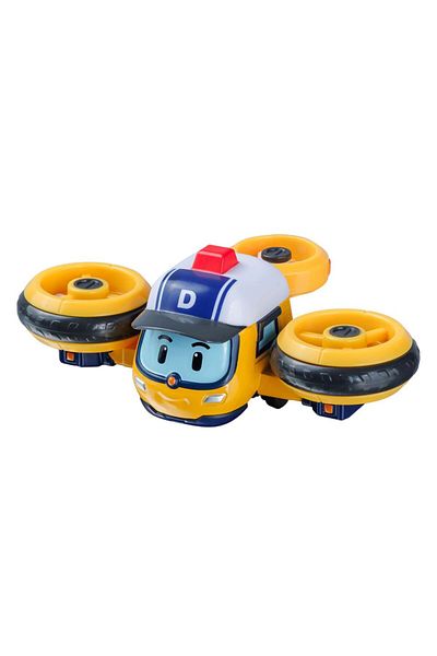Robocar Poli Roı Toys Metal Vehicle Character Figures - Droney