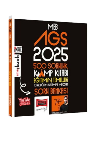 Yargı Yayınları 2025 MEB-AGS Eğitimin Temelleri 500 Soruluk Kamp Kitabı Video...