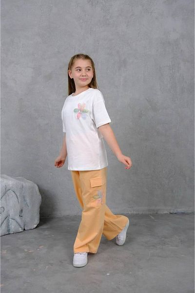 FYONCH Flower Accessory Pipe Leg Pocket Girl Set