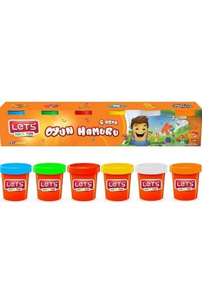 Lets Play Dough 6 Colors 690 Gr L8450