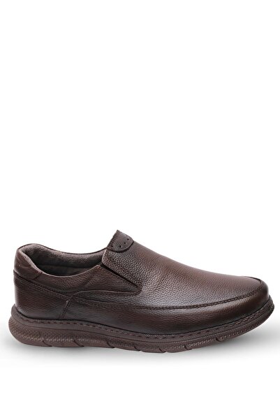 KAPTAN JUNIOR Captain Junior Orthopedic Ultra Comfortable Genuine Leather Men's Shoes with Heel Massage Mulue 625