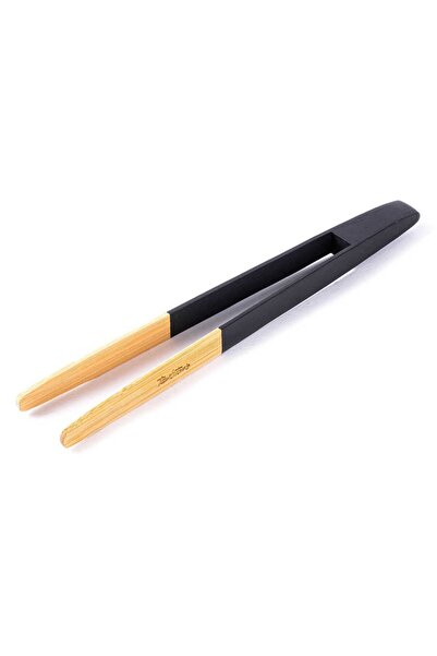 Tantitoni 096-04-Bamboo Dark Gray Magnetic Tongs