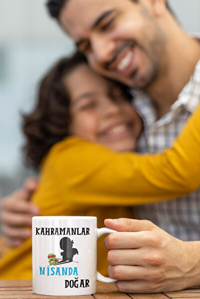 qoeuyl boutique Heroes Are Born This Month Printed Birthday Father's Day Frie...